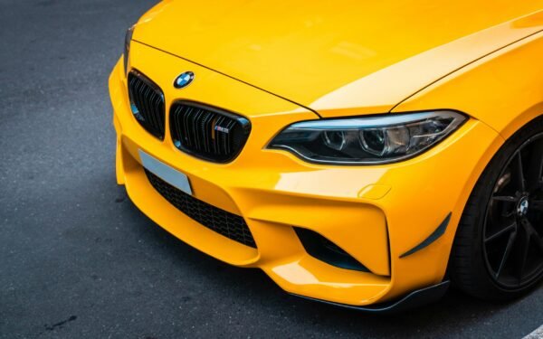 Spoileris / Stogelis ant bagažinės dangčio skirtas BMW E81 / E87, juodas blizgus